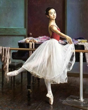 Bailarina Guan Zeju04 China Pinturas al óleo